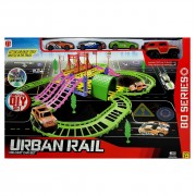 Детский трек URBAN RAIL Bambi 888-54 машинки 4 шт