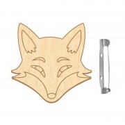 Заготовка броши для раскрашивания