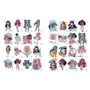 Раскраска со стикерами