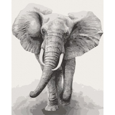 Картина за номерами. Art Craft "Африканський слон" 40х50 см 11629-AC