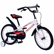 Велосипед детский 2-х колесный 14'' 211404 (RL7T) Like2bike Rider, белый, рама сталь, со звонком