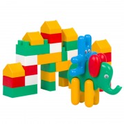 Детский конструктор с большими деталями