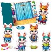 Гра розвиваюча з липучками