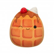Мягкая игрушка Вафелька Вивер с клубничкой Squishmallows SQCR05376, 19 см