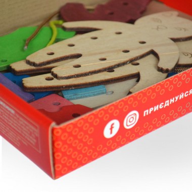 Игрушка шнуровка для малышей Кошка-модница Kupik 900026, 14 элементов