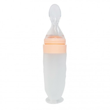 Силіконова ложка-контейнер MGZ-0108(Peach) об'єм 90 грам