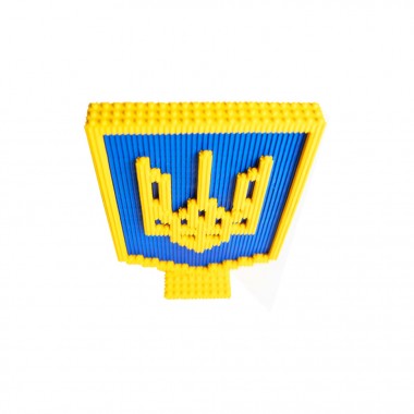 Конструктор PIXEL HEROES Герб Украины Vita Toys VTK 0064 404 детали