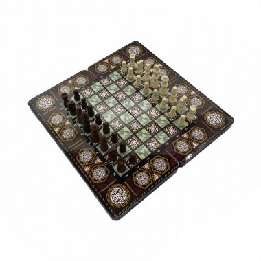 Набор настольных игр Шахматы 3 в 1 Set3 NE-SP-SET-14 нарды, шашки, 40х40 см