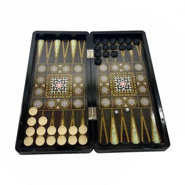 Набор настольных игр Шахматы 3 в 1 Set3 NE-SP-SET-14 нарды, шашки, 40х40 см