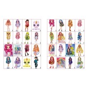 Раскраска со стикерами