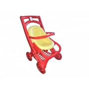 Коляска с шезлонгом красная 0122/03