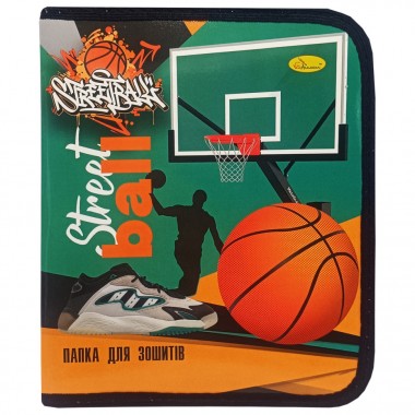 Папка для тетрадей на молнии StreetBall dank test АП-1001-4