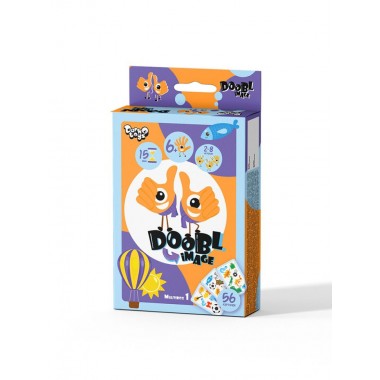 Настольная развлекательная игра "Doobl Image" Danko Toys DBI-02 мини, рус
