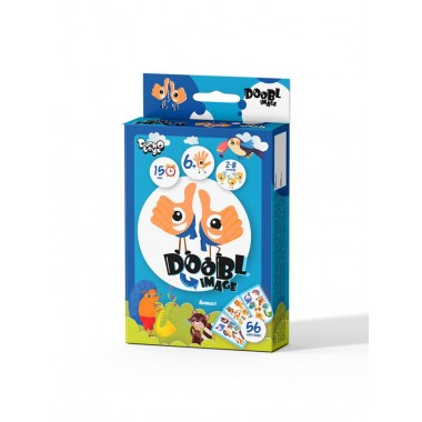 Настольная развлекательная игра Doobl Image Danko Toys DBI-02 мини, рус