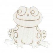 Набор детского творчества Роспись по дереву «Магниты-улитка и лягушка» РД-013