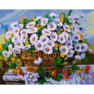 Картина по номерам Летние цветы ©Александр Закусилов Идейка KHO3118 40х50 см