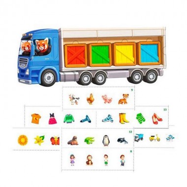 Настольная развивающая игра Четвертый лишний Ubumblebees (ПСФ077) PSF077, 2 варианта игры