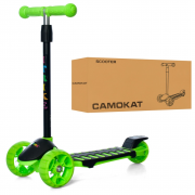 Самокат дитячий MAXI iTrike JR 3-060-34-GR триколісний