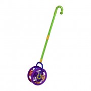 Детская  каталка-колесо 777-8  длина ручки-43см (Фиолетовый)