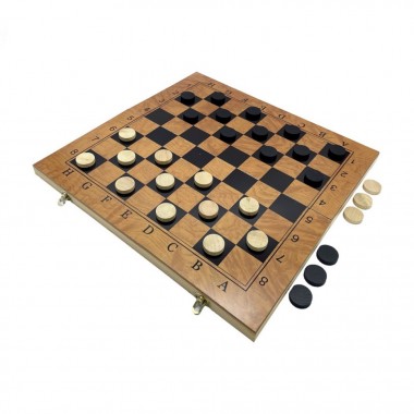 Набор настольных игр Шахматы, нарды, шашки 3 в 1 Set 3 NE-LG-6 игровая платформа 30х30 см