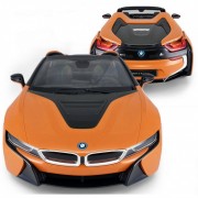 Машинка на радиоуправлении BMW i8 Roadster Rastar 95560 оранжевый, 1:14