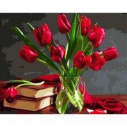 Картина по номерам Brushme Букет тюльпанов GX8115