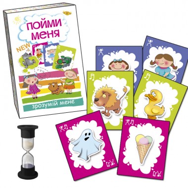 Детская настольная игра Пойми меня MKZ0801,  от 3-х лет