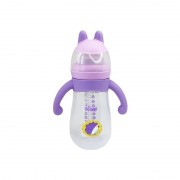 Пляшечка пластикова з силіконовими ручками MGZ-0200(Violet) 260 мл