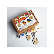 Набор детского творчества Роспись по дереву «Брелоки» РД-014