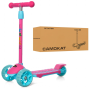 Самокат дитячий MAXI iTrike JR 3-060-34-P триколісний