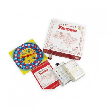 Настольная игра Викторина Украина Мастер MKL1003