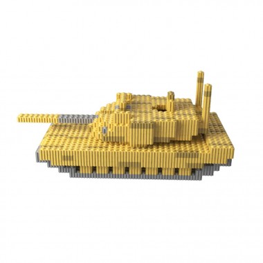 Конструктор PIXEL HEROES "Танк АБРАМС" Vita Toys VTK 0065 654 детали