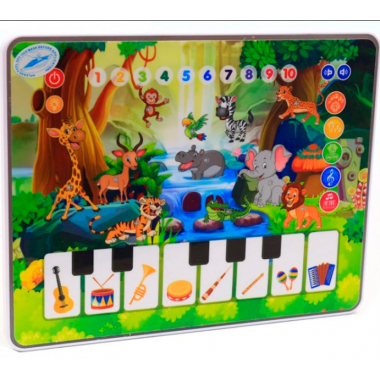 Іграшковий розвиваючий планшет M 3812 з піаніно Іграшковий розвиваючий планшет M 3812 з піаніно