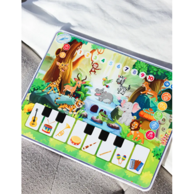 Іграшковий розвиваючий планшет M 3812 з піаніно Іграшковий розвиваючий планшет M 3812 з піаніно