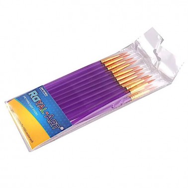 Кисть художественная Royal-Art RA7611 размер №1, нейлон, 1 шт Кисть художественная Royal-Art RA7611 размер №1, нейлон, 1 шт