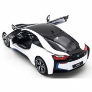 Машинка на радиоуправлении BMW i8 Rastar 71060 белый, 1:14