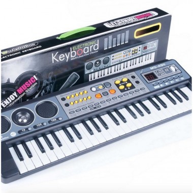Детский орган Same Toy MQ4911 с микрофоном, зарядка