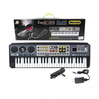 Детский орган Same Toy MQ4911 с микрофоном, зарядка