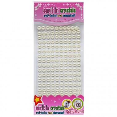 Напівнамистини наклейки Планшетка-№18, 8 мм, на планшетці 130 шт