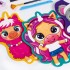 Набор для творчества Glitter Art Блестящие зверята VT4501-11, 5 флаконов с глиттерами Набор для творчества Glitter Art Блестящие зверята VT4501-11, 5 флаконов с глиттерами