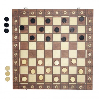 Набор настольных игр Шахматы, нарды, шашки 3 в 1 Set1 NE-LG-11 игровое поле 40х40 см