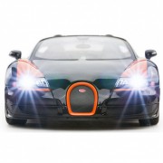 Машинка на радиоуправлении Bugatti Grand Sport Vitesse Rastar 70460 черный, 1:14