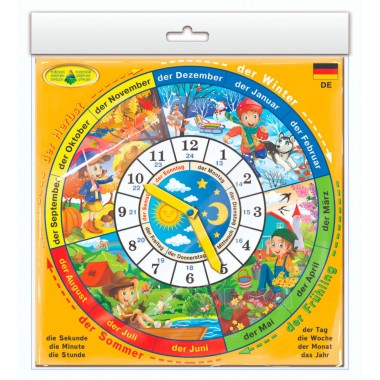 Дитяча настільна гра "Годинник" Germany 82814 німецькою мовою