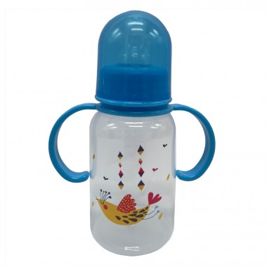 Бутылочка для кормления с ручками MGZ-0205(Blue) 150 мл