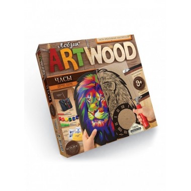 Комплект креативного творчества Danko Toys Artwood Часы 5909