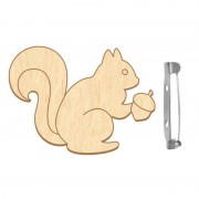 Заготовка броши для раскрашивания