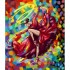 Картина за номерами "Яскравий танець" Danko Toys KpNe-01-05 40x50 см