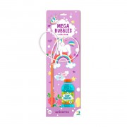 Мильні бульбашки DoDo Mega Bubbles. Единорожки (450 мл.) 300244