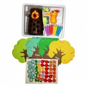 Магнітна гра FT 0015 Нагодуй дятла 27х21х10 см