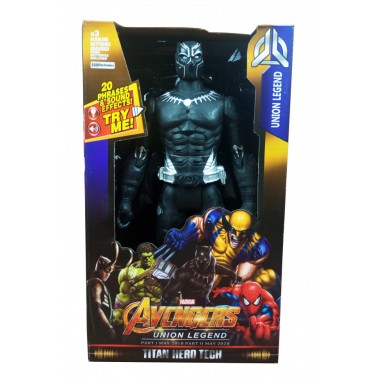 Фігурка супергероя Месники DY-H5826-33 з рухомими руками і ногами  BlackPanther